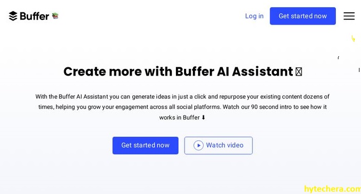 Buffer AI Assistant Buffer AI Assistant helping schedule and optimize social media posts automatically