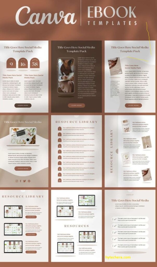 Canva templates for professionals Professional Canva templates for resumes, business, marketing, and more