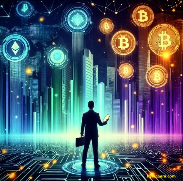 Cryptocurrency Revolution Modern financial system powered by cryptocurrency and decentralized finance