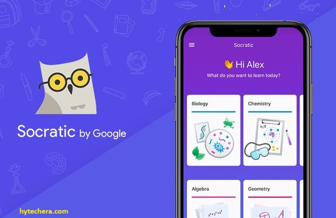 Socratic by Google High school student using Socratic by Google to get explanations for homework questions via phone.