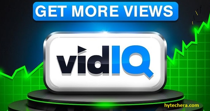 VidIQ VidIQ interface displaying video optimization and keyword ranking features for YouTube