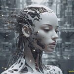 Living Intelligence AI concept in 2025 showing advanced human-machine integration, next-gen artificial intelligence, and neural-inspired technology evolution.