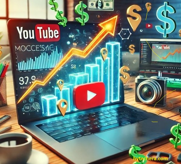 YouTube Automation YouTube automation dashboard showing scheduled video uploads and earnings in 2025.