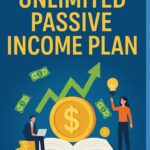 Illustration of college student earning money passively through digital methods