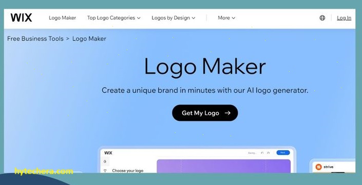 wix logo maker Wix Logo Maker using AI to generate customizable logo designs with font, color, and layout options for businesses in 2025