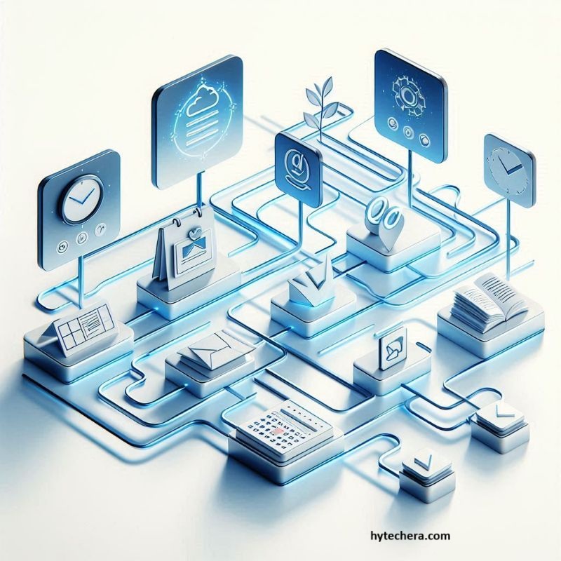 AI Automation Workflow Diagram Step-by-step guide to automating tasks with AI