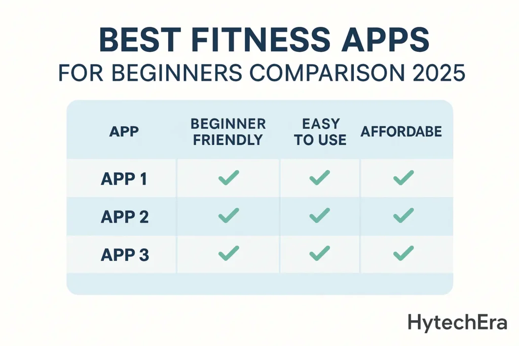 best fitness apps beginners comparison 2025