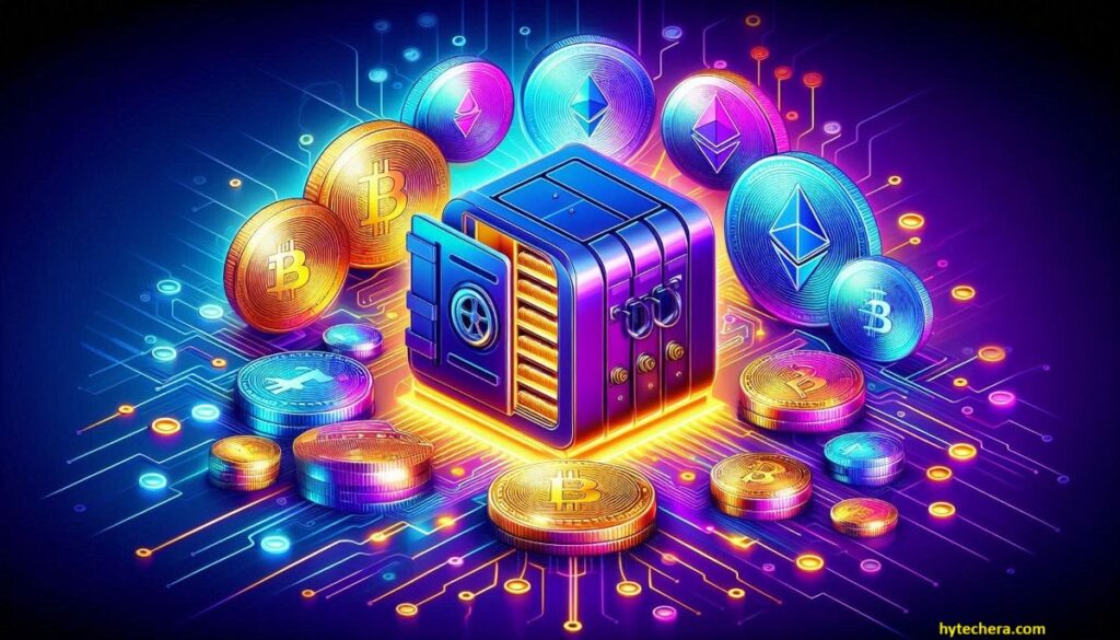 simple visual explaining how a crypto wallet works with private key and public address