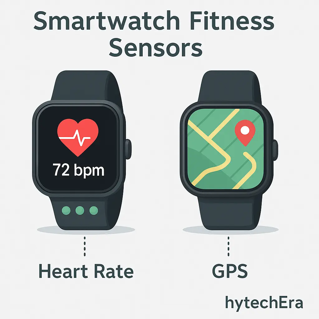 smartwatch fitness sensors diagram