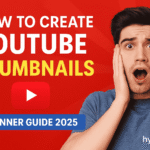 How to Create YouTube Thumbnails (Beginner Guide 2025)
