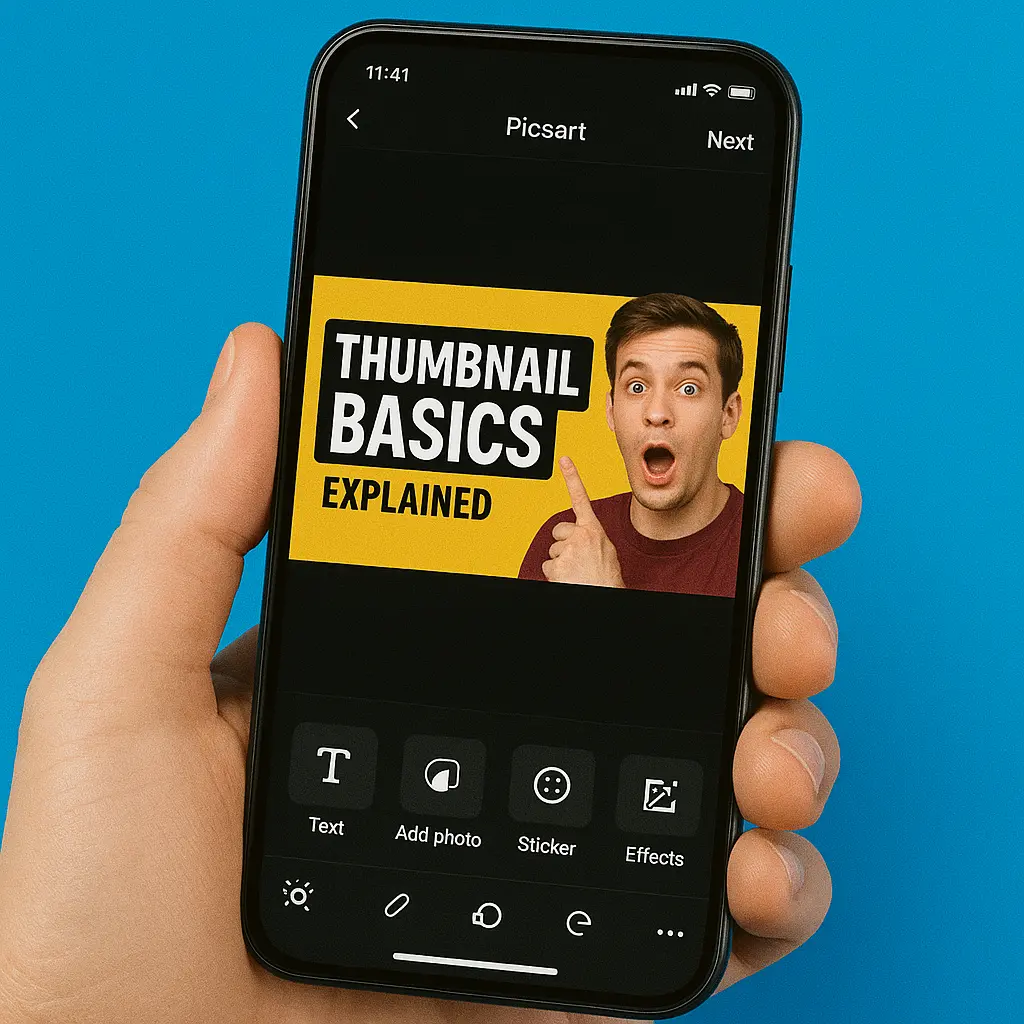 youtube-thumbnail-mobile-editing-picsart-canva-hytechera mobile editing for youtube thumbnails