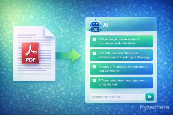 ai-pdf-summarizer-free-2026-hytechera AI PDF summarizer free