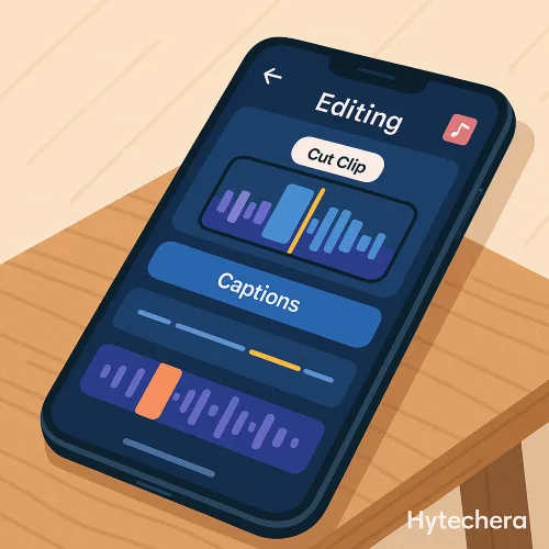 editing reels on phone