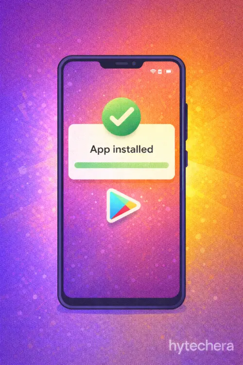 android app installed successfully from google play store fix