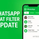 whatsapp chat filter update