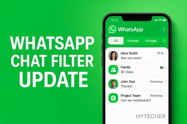 whatsapp chat filter update